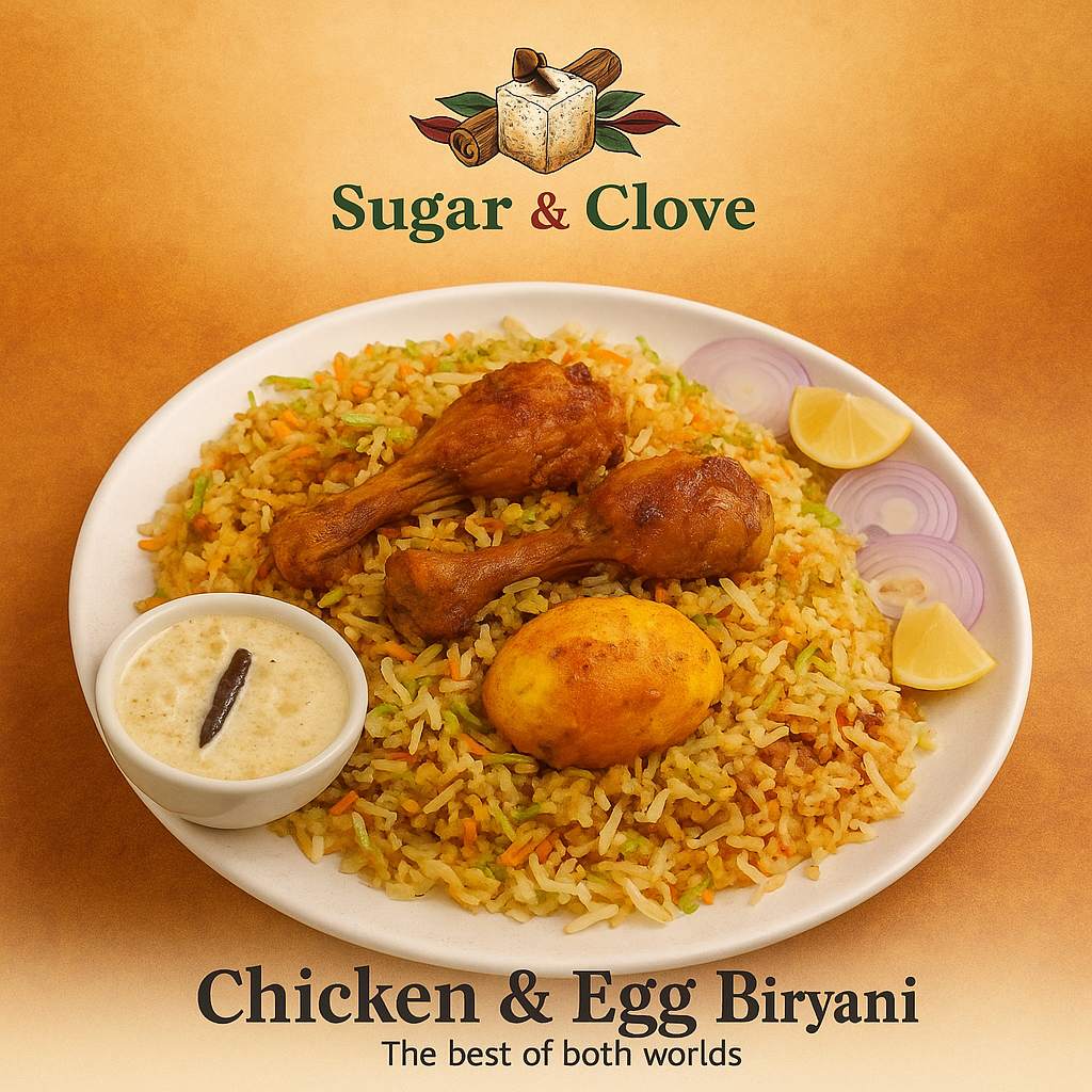 Chicken & Egg Biryani