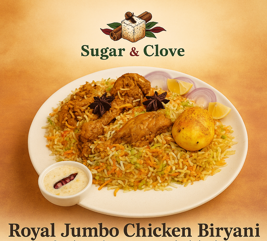 Royal Jumbo Chicken Biryani